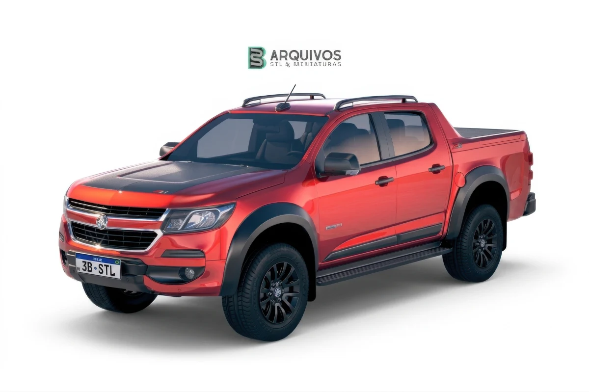 Modelo 3D STL - Holden Colorado DoubleCab 2020